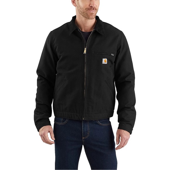Carhartt Black Detroit Lined Jacket - Picture 9 of 9
